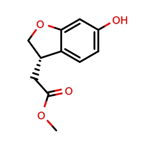 Methyl 2-[(3S)-6-hydroxy-2,3-dihydro-1-benzofuran-3-yl]acetate