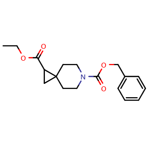 6-Benzyl 1-ethyl 6-azaspiro[2.5]octane-1,6-dicarboxylate