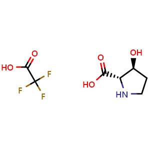 (2S,3S)-3-hydroxypyrrolidine-2-carboxylic acid; trifluoroacetic acid