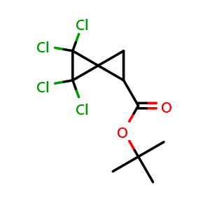 tert-Butyl 4,4,5,5-tetrachlorospiro[2.2]pentane-1-carboxylate