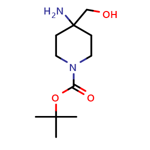 tert-Butyl 4-amino-4-(hydroxymethyl)piperidine-1-carboxylate