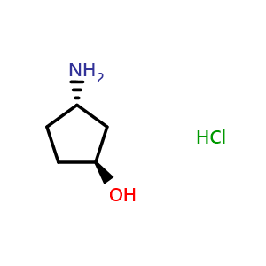 (1S,3S)-3-Aminocyclopentan-1-ol hydrochloride