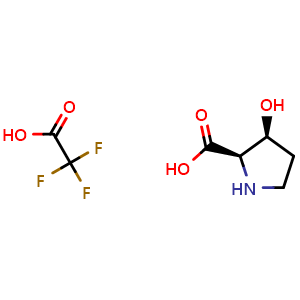 (2R,3S)-3-hydroxypyrrolidine-2-carboxylic acid; trifluoroacetic acid