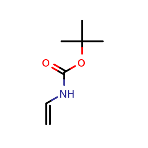 Chemical structure of Tert-butyl N-ethenylcarbamate , CAS 7150-72-3, AChemBlock K10834