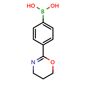 (4-(5,6-dihydro-4H-1,3-oxazin-2-yl)phenyl)boronic acid