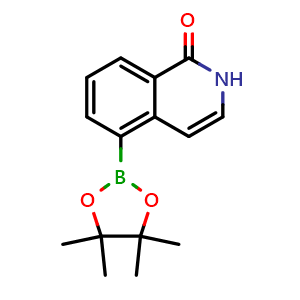 5-(4,4,5,5-tetramethyl-1,3,2-dioxaborolan-2-yl)isoquinolin-1(2H)-one