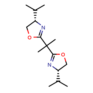 (S)-4,5-Dihydro-2-(2-((s)-4,5-dihydro-4-isopropyloxazol-2-yl)propan-2-yl)-4-isopropyloxazole