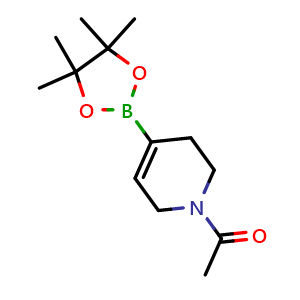 1-(4-(4,4,5,5-Tetramethyl-1,3,2-dioxaborolan-2-yl)-5,6-dihydropyridin-1(2h)-yl)ethanone