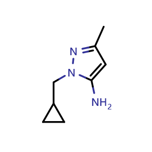 1-(Cyclopropylmethyl)-3-methyl-1H-pyrazol-5-amine