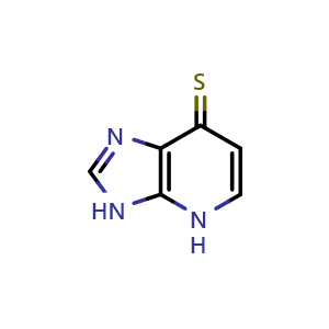 3H,4H,7H-Imidazo[4,5-b]pyridine-7-thione