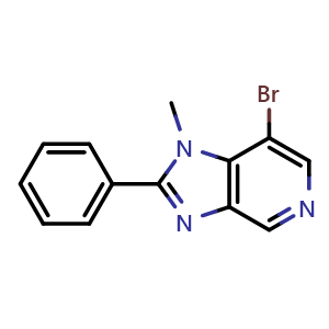 7-Bromo-1-methyl-2-phenyl-1H-imidazo[4,5-c]pyridine