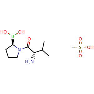 Chemical structure of Talabostat mesylate , CAS 150080-09-4, AChemBlock K12105