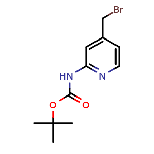 2-Boc-amino-4-bromomethylpyridine