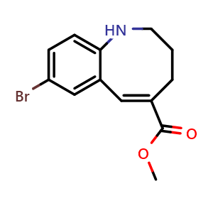 8-Bromo-1,2,3,4-tetrahydro-benzo[b]azocine-5-carboxylic acid methyl ester