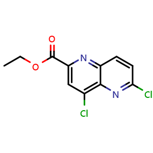 4,6-Dichloro-[1,5]naphthyridine-2-carboxylic acid ethyl ester