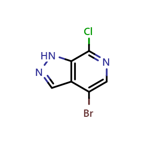 4-Bromo-7-chloro-1H-pyrazolo[3,4-c]pyridine
