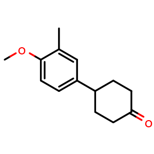 4-(4-methoxy-3-methylphenyl)cyclohexan-1-one