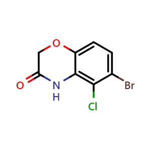 6-Bromo-5-chloro-4H-benzo[1,4]oxazin-3-one