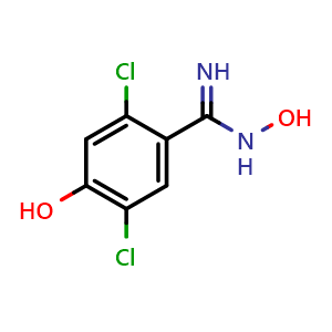 2,5-Dichloro-4,N-dihydroxy-benzamidine