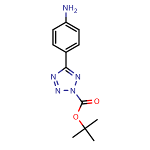 5-(4-Amino-phenyl)-tetrazole-2-carboxylic acid tert-butyl ester