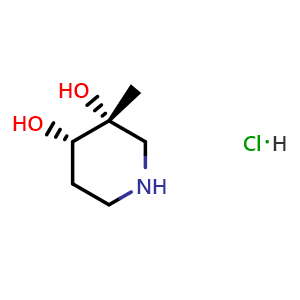 (3R,4S)-Rel-3-Methyl-3,4-piperidinediol hydrochloride