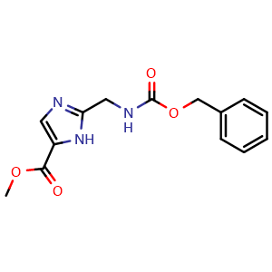 Methyl 2-((benzyloxycarbonylamino)methyl)-1H-imidazole-5-carboxylate