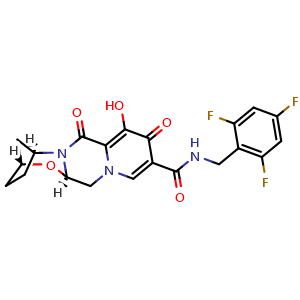 Chemical structure of Bictegravin , CAS 1611493-60-7, AChemBlock K12469