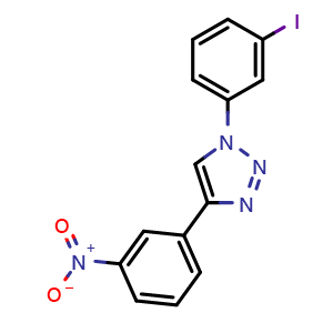 (1-(3-Iodophenyl)-4-(3-Nitrophenyl)-1,2,3-Triazole)