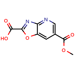 6-(methoxycarbonyl)oxazolo[4,5-b]pyridine-2-carboxylic acid