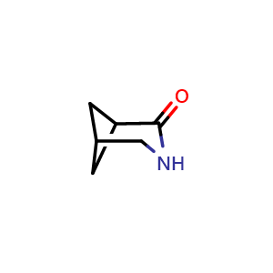 Chemical structure of 3-azabicyclo[3.1.1]heptan-2-one , CAS 1427319-44-5, AChemBlock K16109