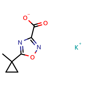 Potassium 5-(1-Methylcyclopropyl)-1,2,4-oxadiazole-3-carboxylate