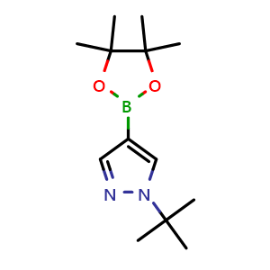 1-(tert-butyl)-4-(4,4,5,5-tetramethyl-1,3,2-dioxaborolan-2-yl)-1h-pyrazole