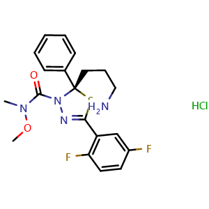 Chemical structure of ARRY 520 hydrochloride , CAS 1385020-40-5, AChemBlock K16176