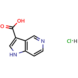 5-azaindole-3-carboxylic acid hydrochloride