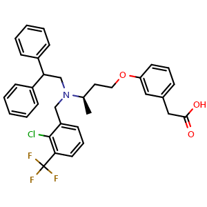 Chemical structure of SB 742881 , CAS 610318-54-2, AChemBlock K16182