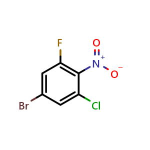 1-Bromo-3-chloro-5-fluoro-4-nitrobenzene