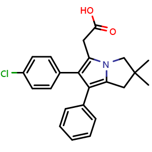 Chemical structure of Licofelone , CAS 156897-06-2, AChemBlock K16231