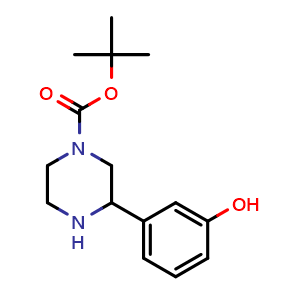 tert-butyl 3-(3-hydroxyphenyl)piperazine-1-carboxylate