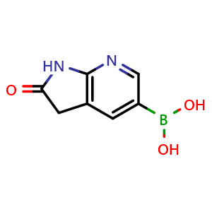 {2-Oxo-1H,2H,3H-pyrrolo[2,3-b]pyridin-5-yl}boronic acid