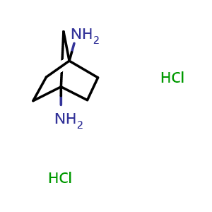 Bicyclo[2.2.1]heptane-1,4-diamine dihydrochloride