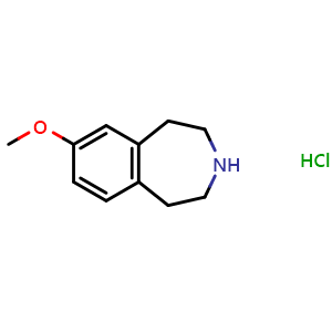 7-Methoxy-2,3,4,5-tetrahydro-1H-3-benzazepine hydrochloride