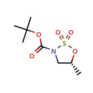 (R)-tert-butyl 5-methyl-1,2,3-oxathiazolidine-3-carboxylate 2,2-dioxide