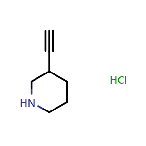 3-Ethynylpiperidine hydrochloride