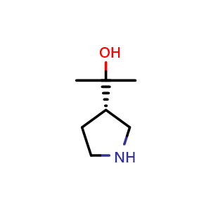 2-[(3S)-pyrrolidin-3-yl]propan-2-ol