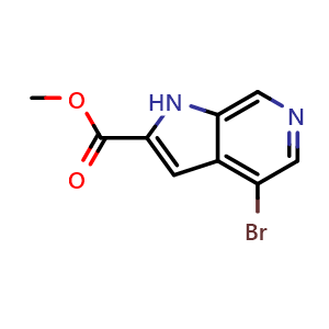 Methyl 4-bromo-1H-pyrrolo[2,3-c]pyridine-2-carboxylate