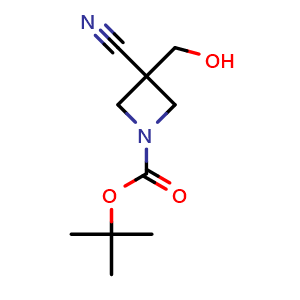 tert-Butyl 3-cyano-3-(hydroxymethyl)azetidine-1-carboxylate