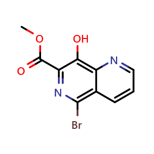 Methyl 5-bromo-8-hydroxy-1,6-naphthyridine-7-carboxylate