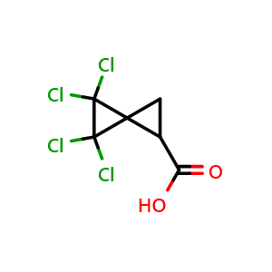 4,4,5,5-Tetrachlorospiro[2.2]pentane-1-carboxylic acid