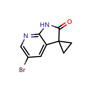 5'-bromospiro[cyclopropane-1,3'-pyrrolo[2,3-b]pyridin]-2'(1'H)-one