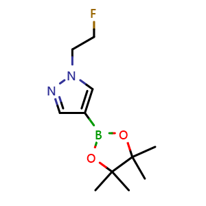 1-(2-Fluoroethyl)-4-(tetramethyl-1,3,2-dioxaborolan-2-yl)-1H-pyrazole